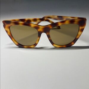 Saint  Tortoise Shell Cat-Eye Sunglasses